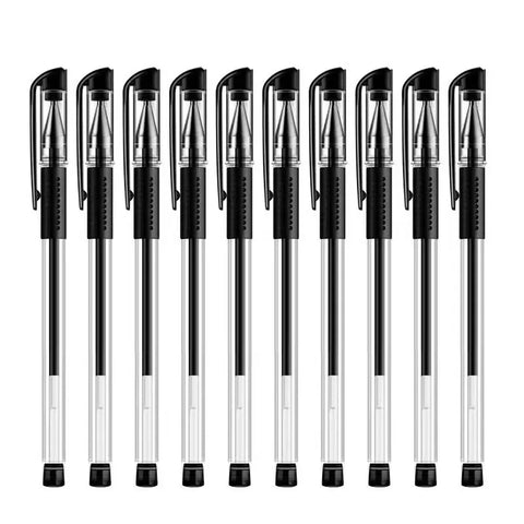 10/18pcs Gel Pen Set  Black, Blue, and Red Ink - 0.5mm Ballpoint - Perfect for  Back To School or School and Office Supplies
