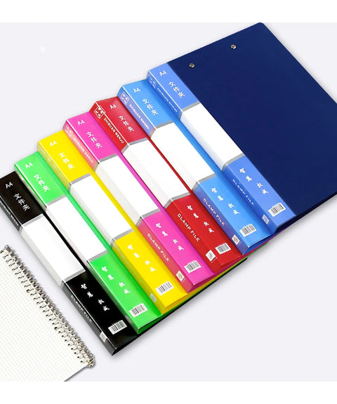 A4 Folder Strong Single Clip Office Supplies For Archives File Folder Binder Display Book School Office Stationery Supplies